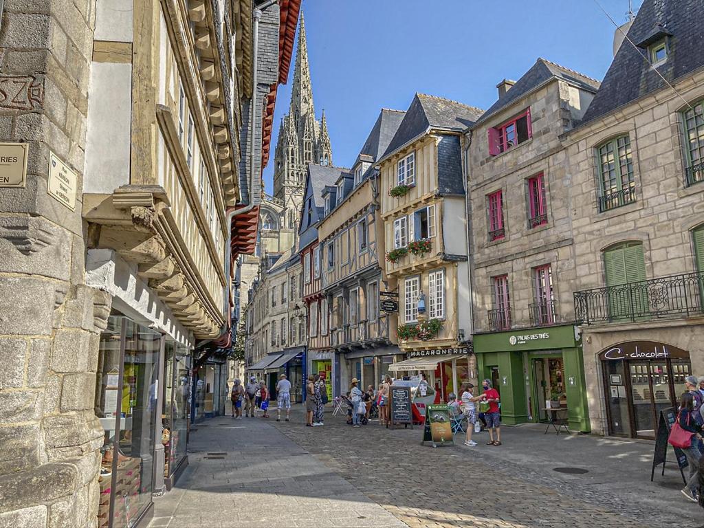 Apartament Quimper: T3 Avec Vue Cathedrale Proche Gare Zewnętrze zdjęcie